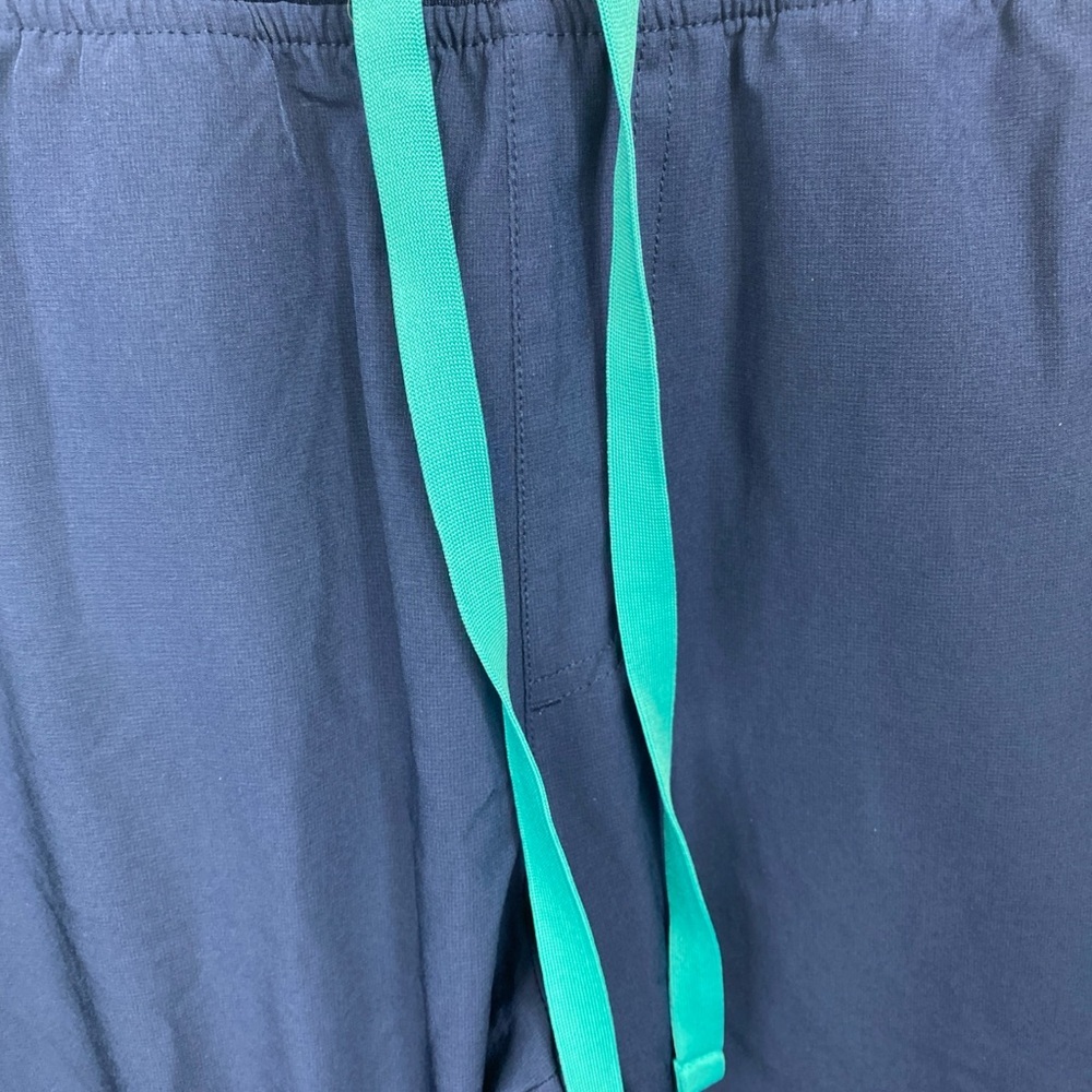 FIGS Technical Collection Jogger Scrub Pants Women's Small Navy Blue teal String - Picture 5 of 8